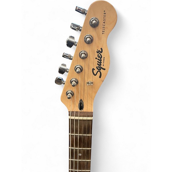 Used Squier sonic telecaster Surf Green Solid Body Electric Guitar