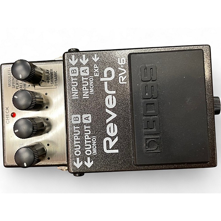 Used BOSS RV6 Digital Reverb Effect Pedal | Guitar Center