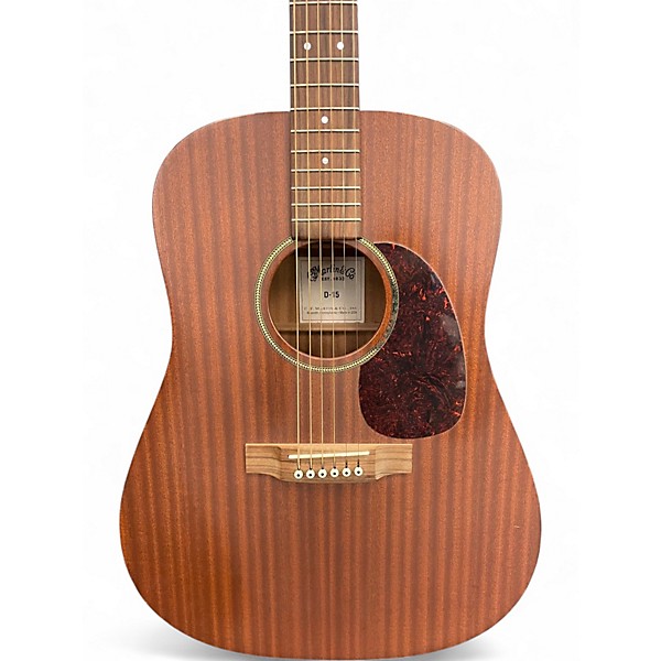 Used Martin D15M Natural Acoustic Guitar