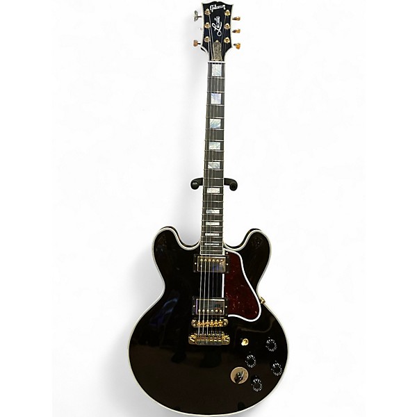 Used Gibson BB King Signature Lucille Ebony Hollow Body Electric Guitar