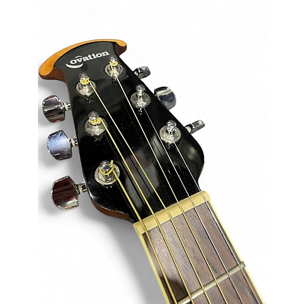 Used Ovation celebrity CA-24 1 2 Color Sunburst Acoustic Guitar