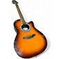 Used Ovation celebrity CA-24 1 2 Color Sunburst Acoustic Guitar
