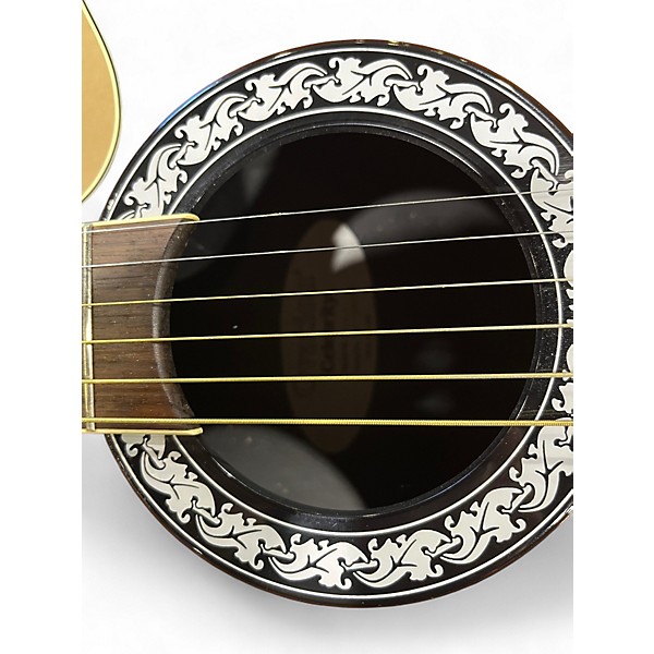 Used Ovation celebrity CA-24 1 2 Color Sunburst Acoustic Guitar