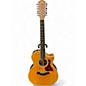 Used Taylor 454ce natural 12 String Acoustic Electric Guitar thumbnail