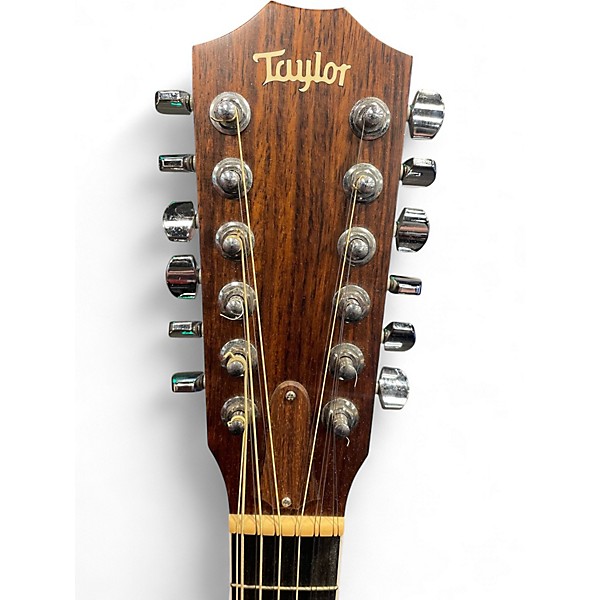 Used Taylor 454ce natural 12 String Acoustic Electric Guitar