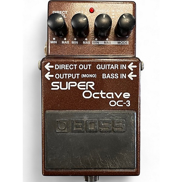 Used BOSS OC-3 Effect Pedal