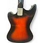 Vintage 1960s Supro Normandy S612 2 Tone Sunburst Solid Body Electric Guitar