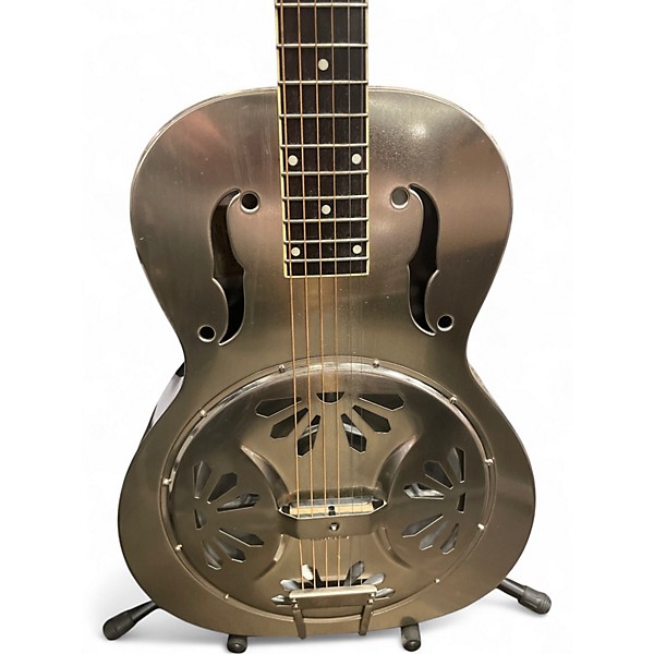 Used Gretsch Guitars G9221 METALIC SILVER Resonator Guitar