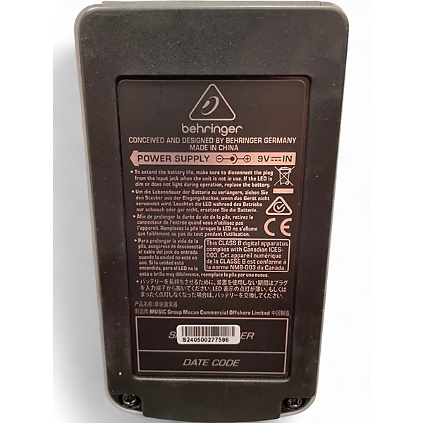 Used Behringer FX600 Effect Processor