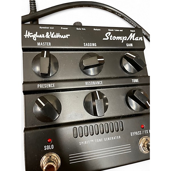 Used Hughes & Kettner stompman Battery Powered Amp