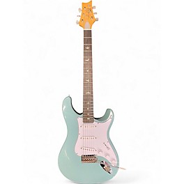 Used PRS SE Silver Sky Stone Blue Solid Body Electric Guitar