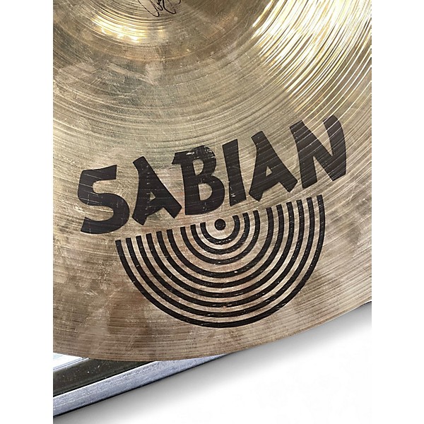 Used SABIAN 18in Hand Hammered Medium Thin Crash Cymbal