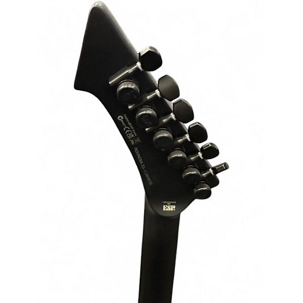 Used ESP LTD James Hetfield Snakebyte Black Solid Body Electric Guitar