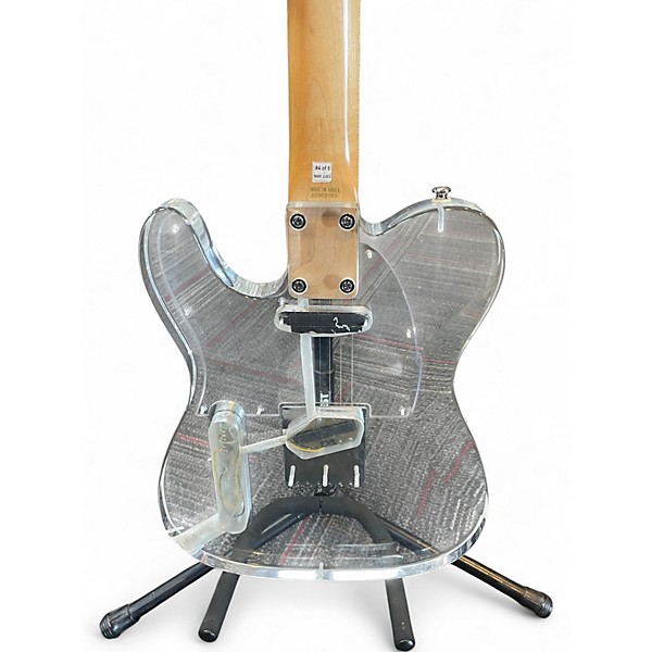 Used Dillon acrylic single cut Clear Solid Body Electric Guitar