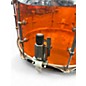 Used Pork Pie 6.5X13 Pig Lite Orange Acrylic Drum