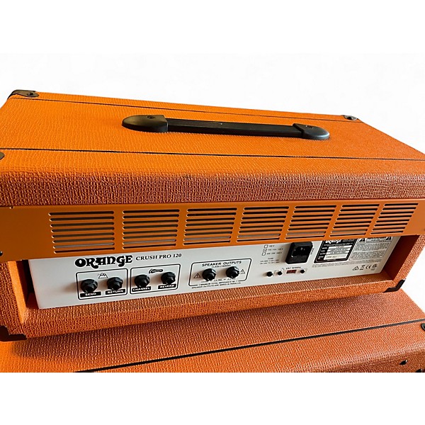 Used Orange Amplifiers CR120H Crush Pro 120W Solid State Guitar Amp Head