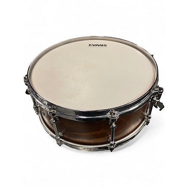 Used TAMA 14in SLP FAT SPRUCE Walnut Drum