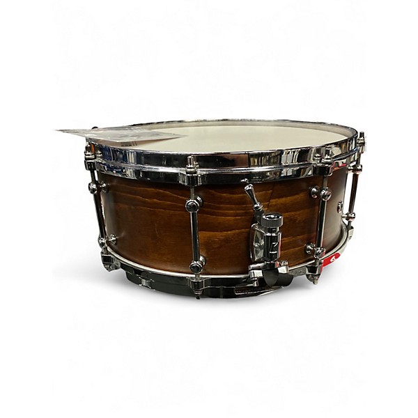 Used TAMA 14in SLP FAT SPRUCE Walnut Drum
