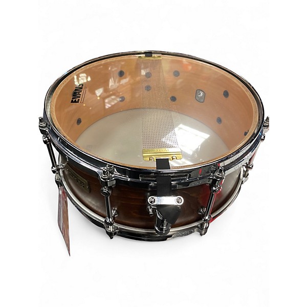 Used TAMA 14in SLP FAT SPRUCE Walnut Drum