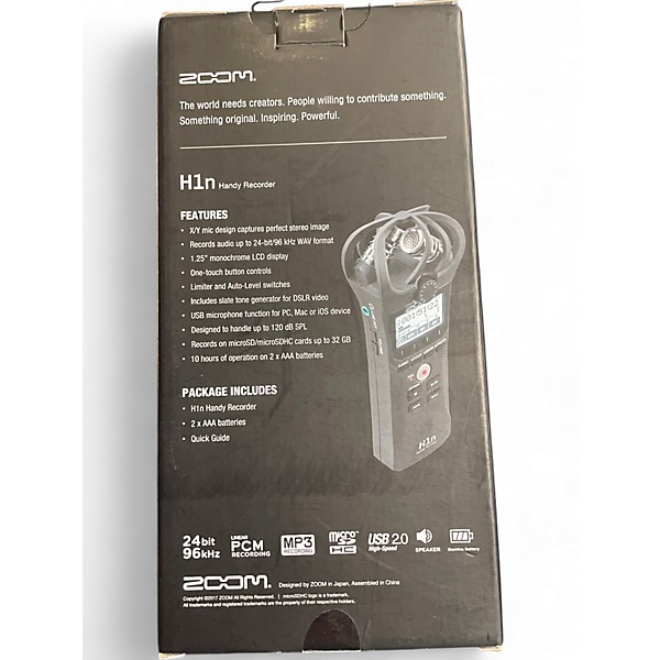 Used Zoom H1N MultiTrack Recorder