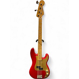 Used Fender Vintera 50s Precision Bass Dakota Red Electric Bass Guitar