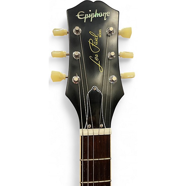 Used Epiphone 59 LES PAUL STANDARD OUTFIT Aged Cherry Sunburst Solid Body Electric Guitar