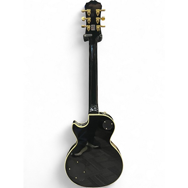 Used Epiphone Les Paul Custom BLACK Solid Body Electric Guitar