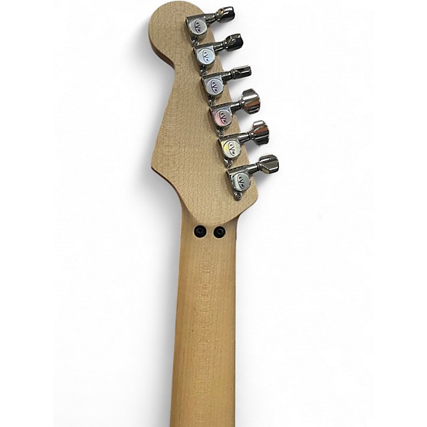 Used EVH Striped series red with black and white red Solid Body Electric Guitar