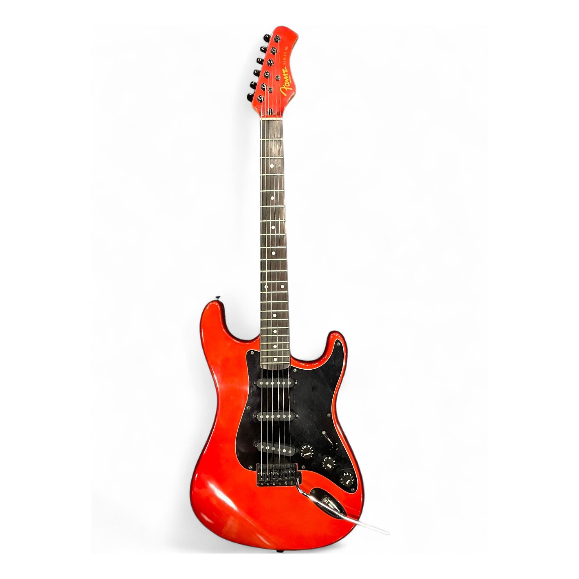 Used Hondo 760 Fame Series Red Solid Body Electric Guitar