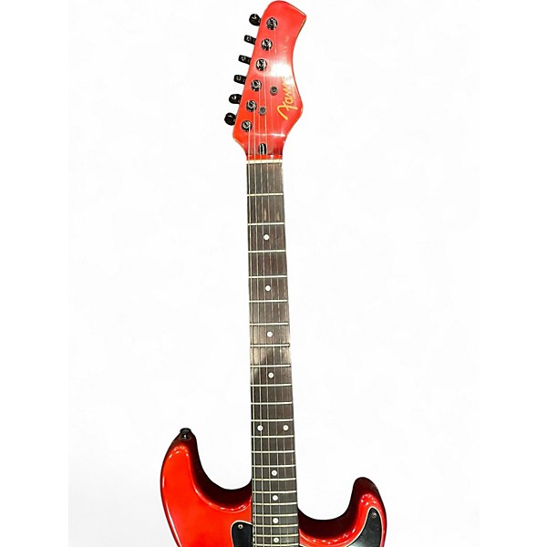 Used Hondo 760 Fame Series Red Solid Body Electric Guitar