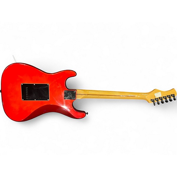 Used Hondo 760 Fame Series Red Solid Body Electric Guitar