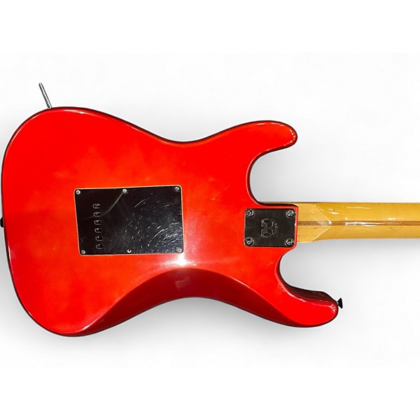 Used Hondo 760 Fame Series Red Solid Body Electric Guitar