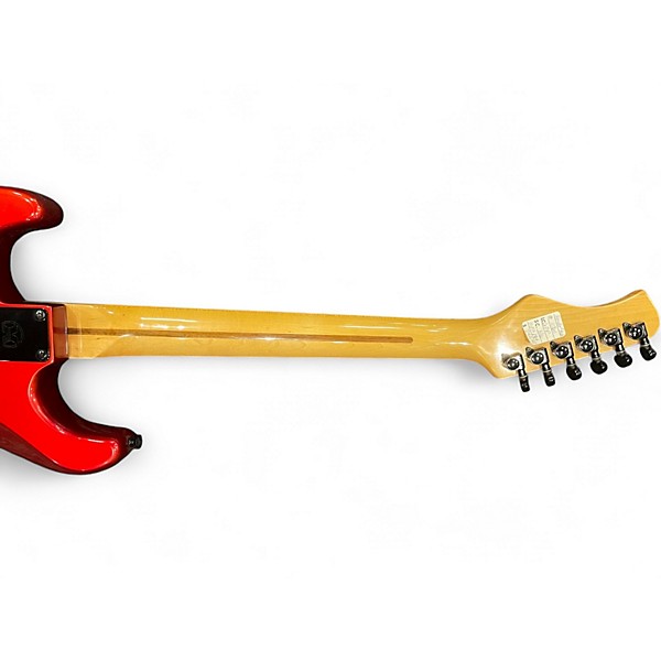 Used Hondo 760 Fame Series Red Solid Body Electric Guitar