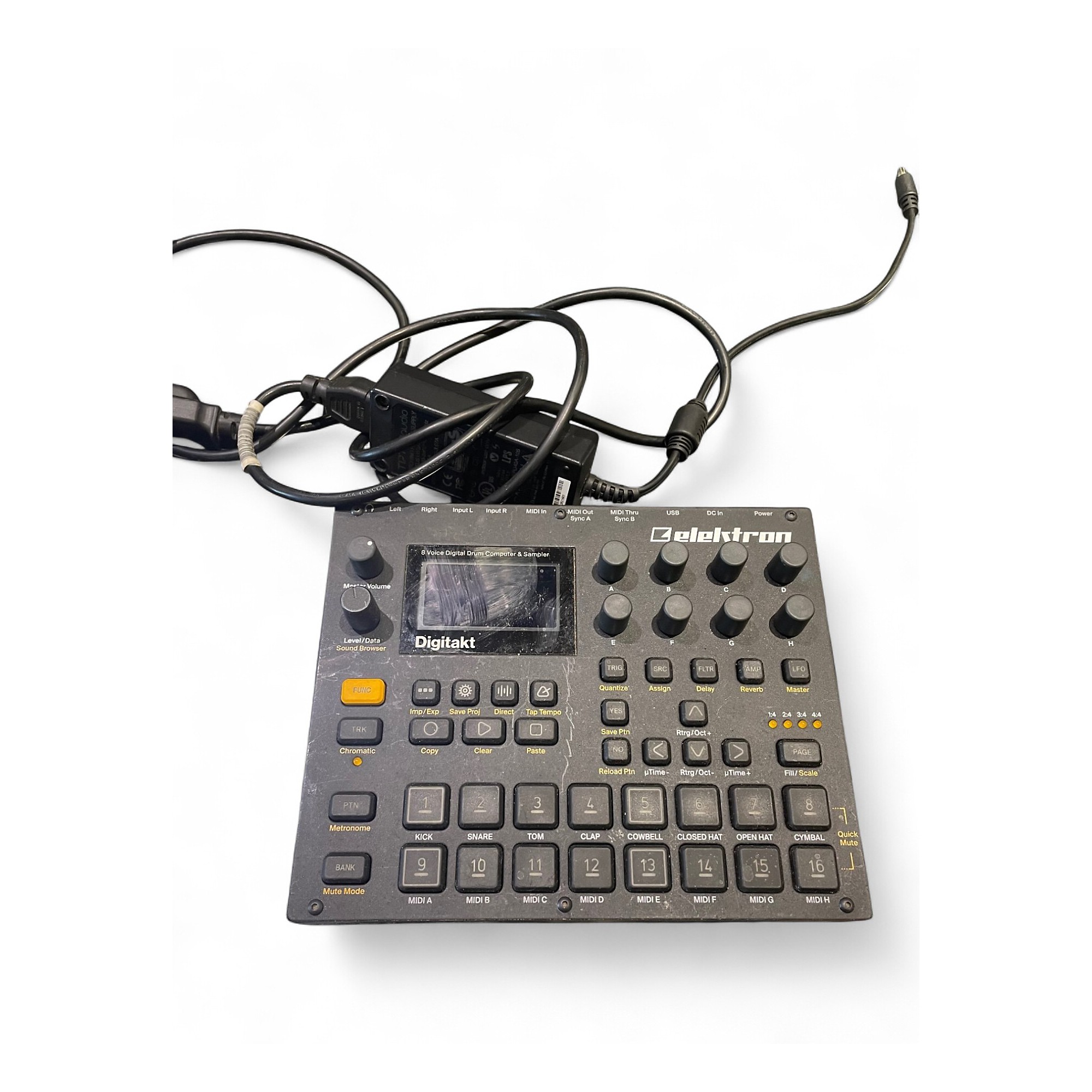 DTM・DAW Elektron Digitakt Elektron Digitakt Eight-Voice Digital Drum Machine and 115003