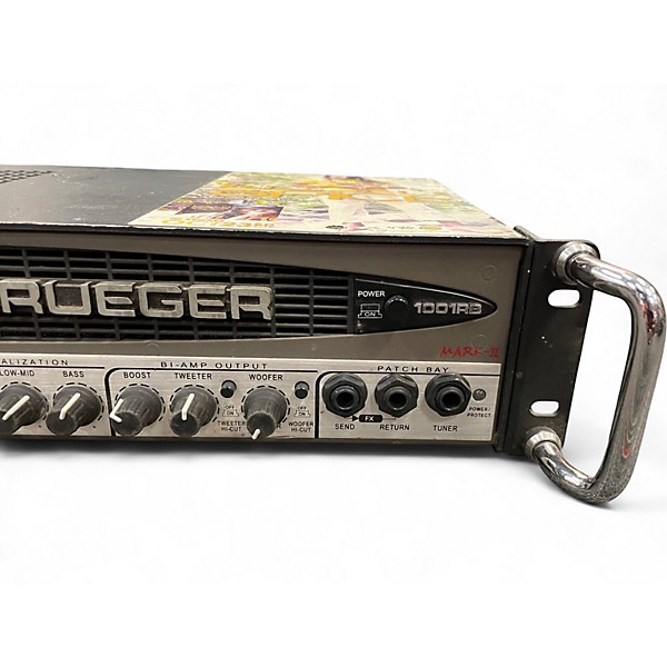 Used Gallien-Krueger 1001RB-II 700/50W Bass Amp Head