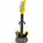 Used HardLuck Kings Southern Belle Gunmetal Gray Solid Body Electric Guitar thumbnail