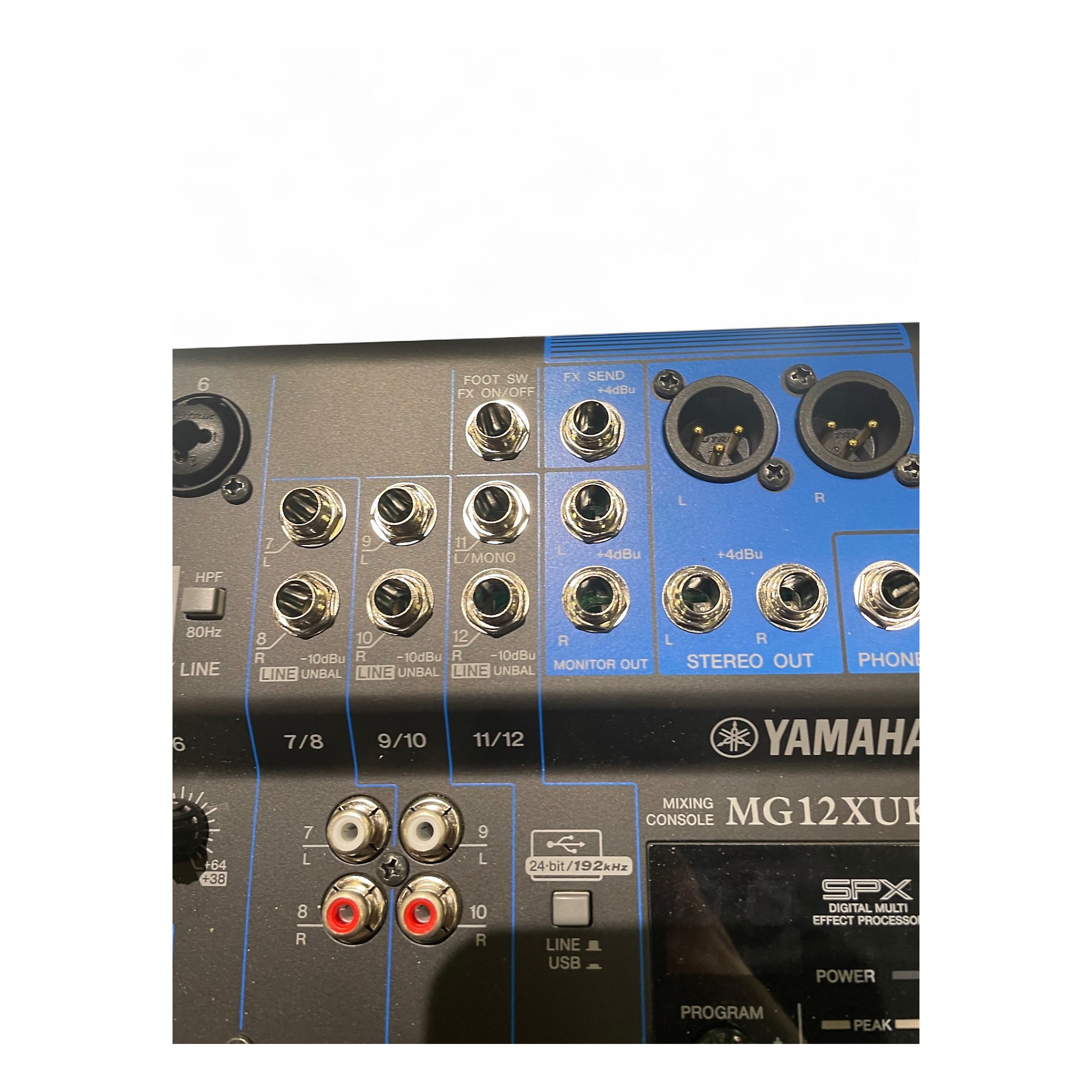 Used Yamaha MG12XUK Unpowered Mixer | Guitar Center