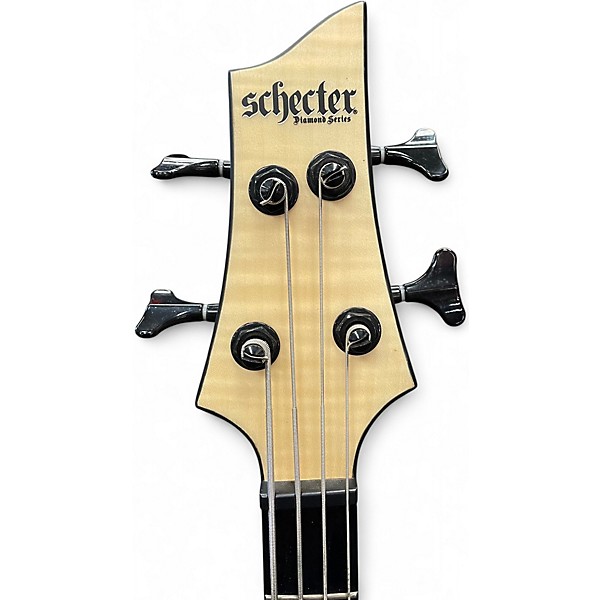 Used Schecter Guitar Research C4 GT Natural Electric Bass Guitar