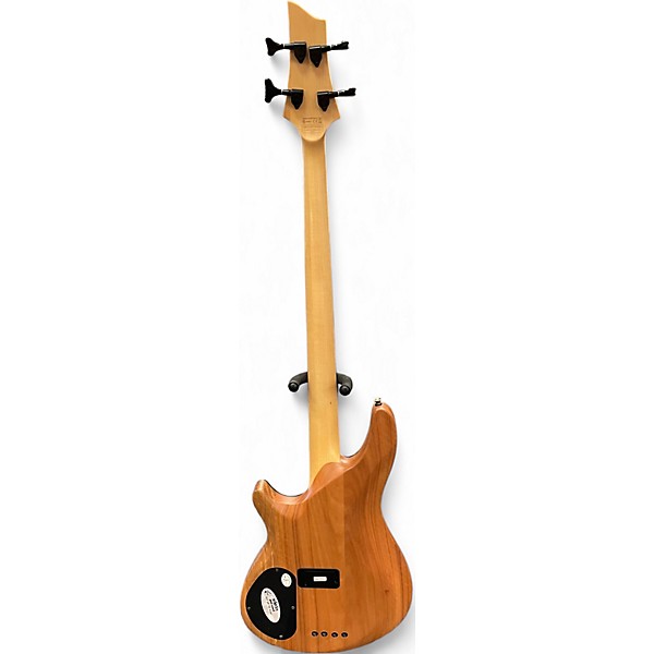 Used Schecter Guitar Research C4 GT Natural Electric Bass Guitar