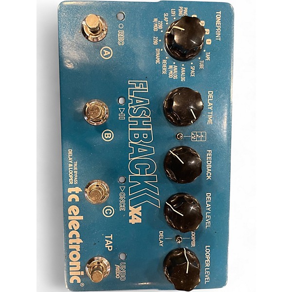 Used TC Electronic Flashback X4 Delay And Looper Effect Pedal