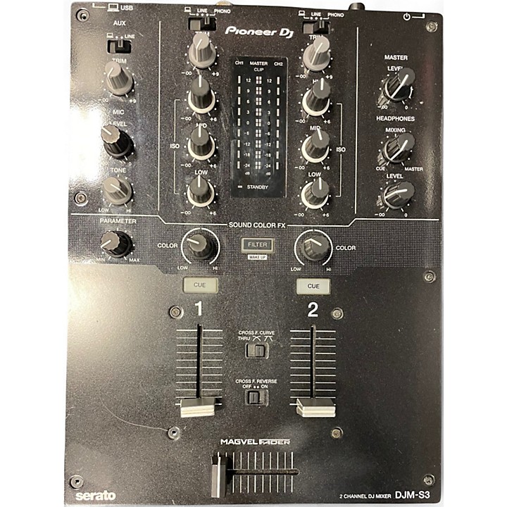 美品‼️Pioneer DJ DJM-S3 DJ Mixer パイオニア　dj Used Pioneer DJ DJM-S3 DJ Mixer | Guitar Center