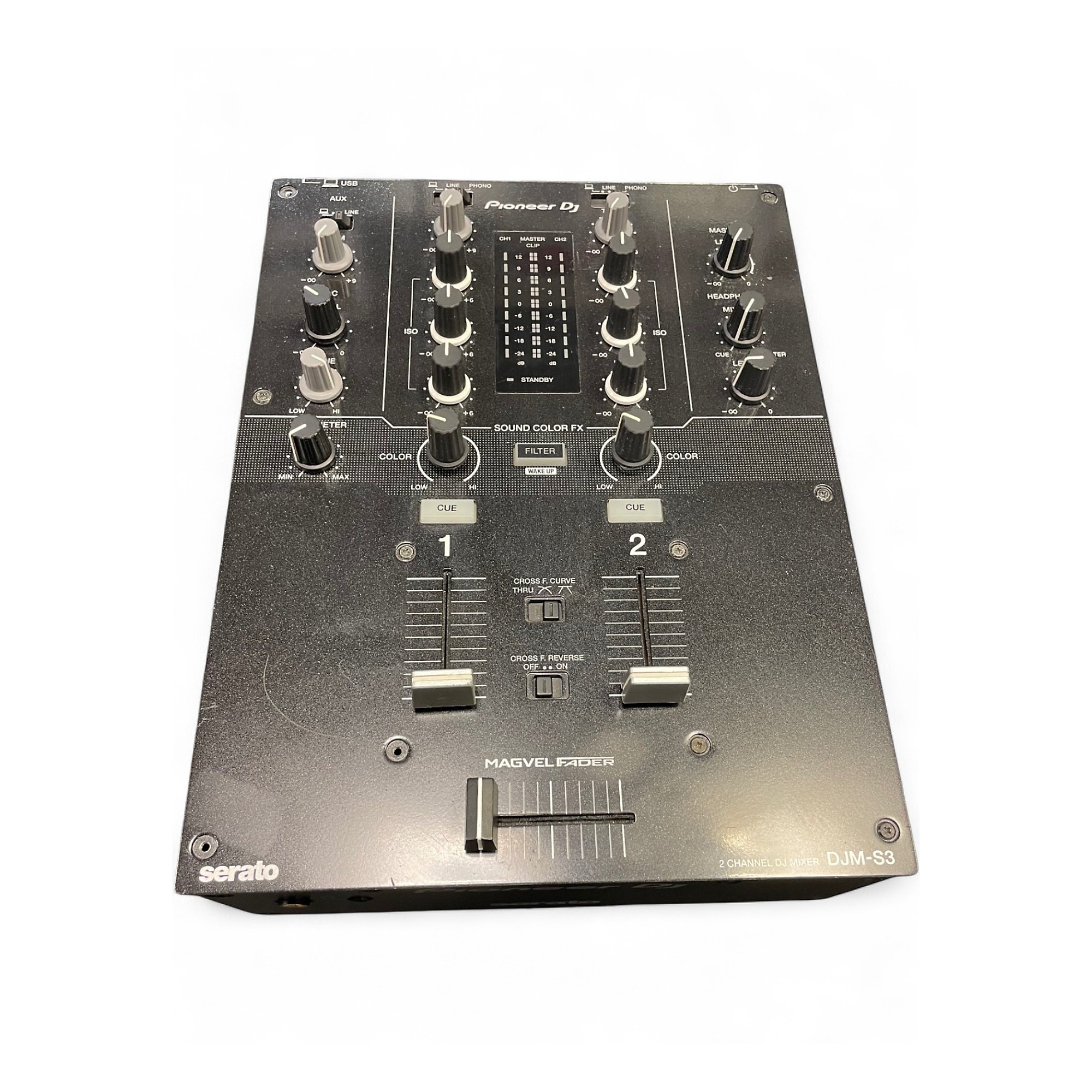 美品! 完動品! 付属品完備! PIONEER DJ MIXER DJM-S3 Used Pioneer DJ DJM-S3 DJ Mixer | Guitar Center