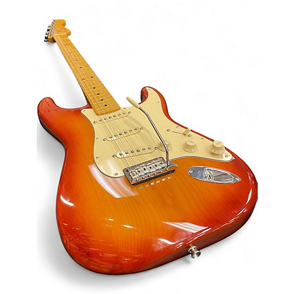 Used Fender American Professional II Stratocaster Sienna Sunburst Solid Body Electric Guitar