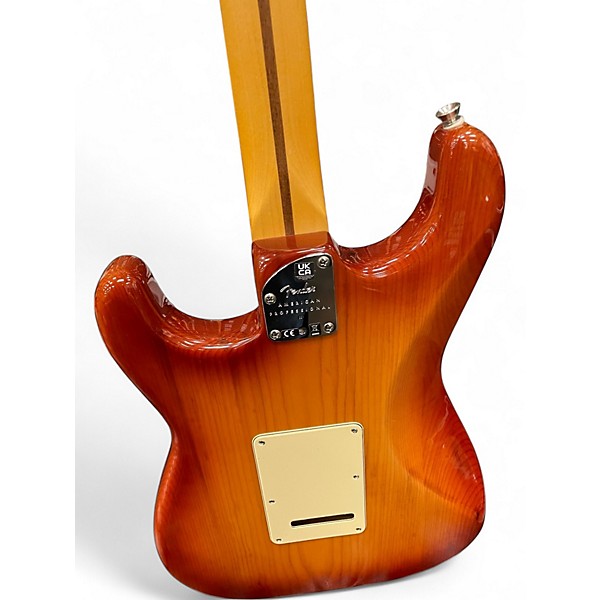 Used Fender American Professional II Stratocaster Sienna Sunburst Solid Body Electric Guitar
