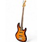 Used Fender Jazz Bass Deluxe 24 QMT Quilted Maple Sunburst Electric Bass Guitar