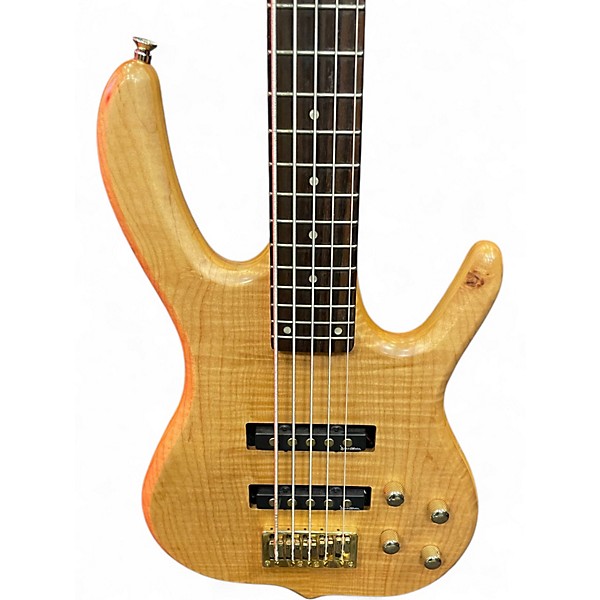 Used Ken Smith Designs Burner 5 Natural Electric Bass Guitar