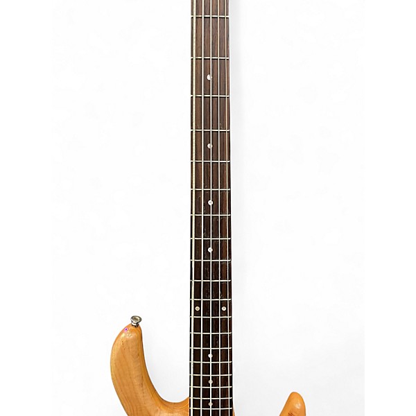 Used Ken Smith Designs Burner 5 Natural Electric Bass Guitar