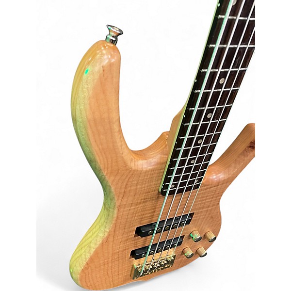 Used Ken Smith Designs Burner 5 Natural Electric Bass Guitar