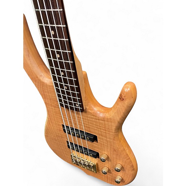 Used Ken Smith Designs Burner 5 Natural Electric Bass Guitar