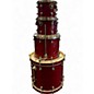 Used DW 4 Piece Design Series Cherry Satin Drum Kit